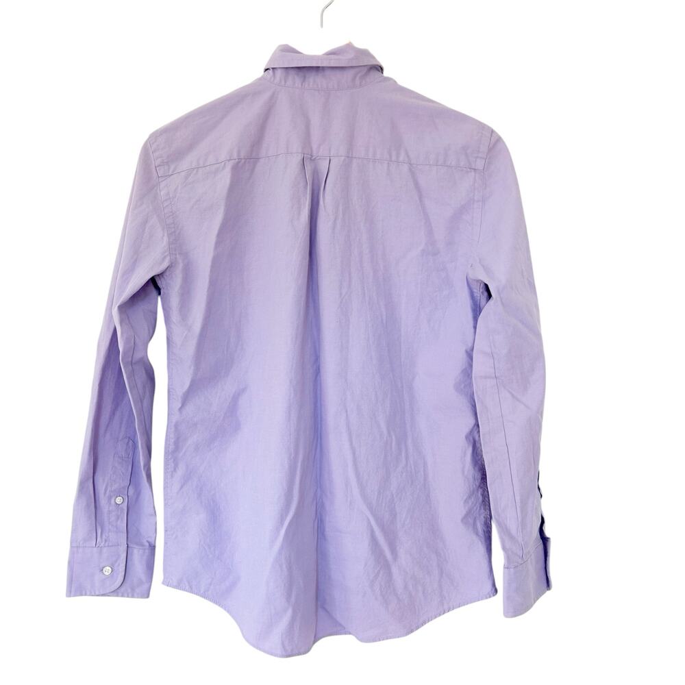 Crewcuts Purple Long Sleeve Button Down Sz 14 - Picture 4 of 4